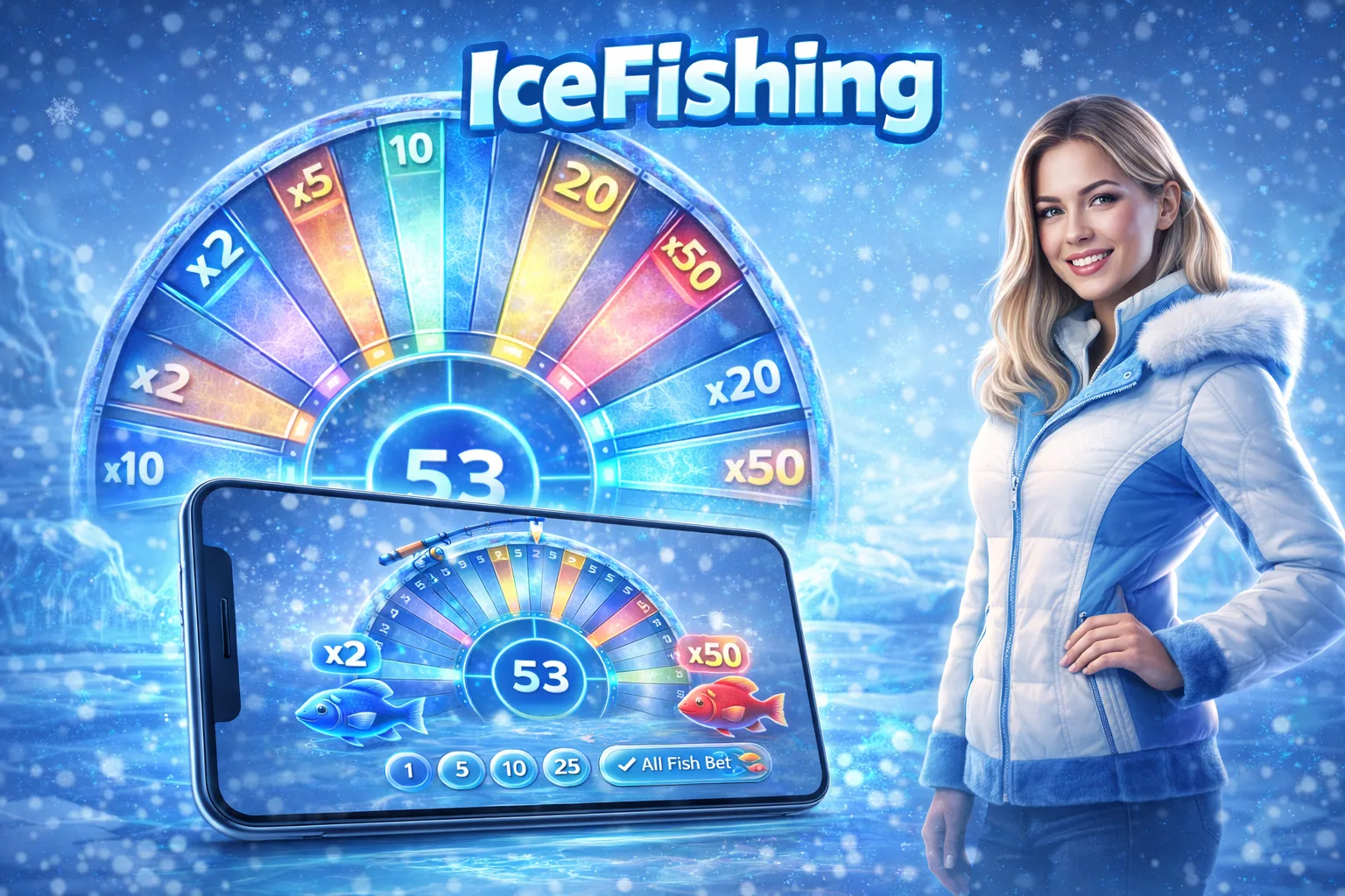 Como funciona o Ice Fishing Mobile?